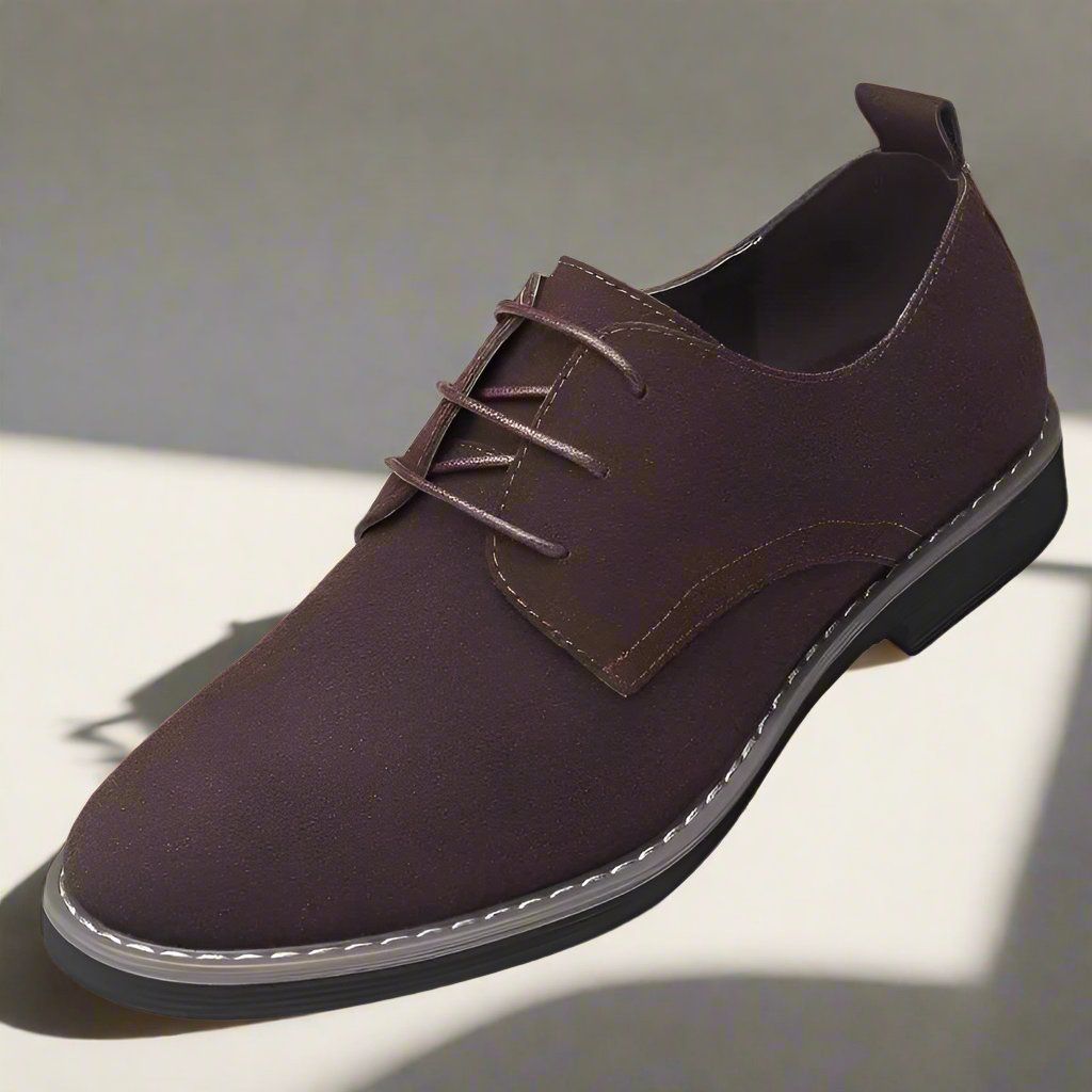 Damen Wildlederschuhe mit rutschfester Sohle