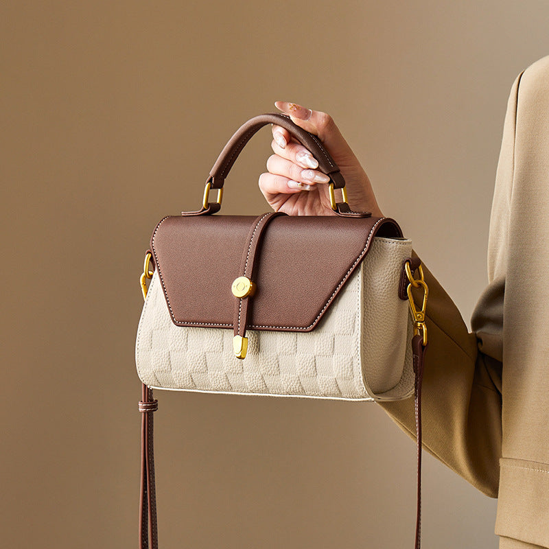 WW | Echtes Leder Schultertasche Elegante Crossbody Handtasche