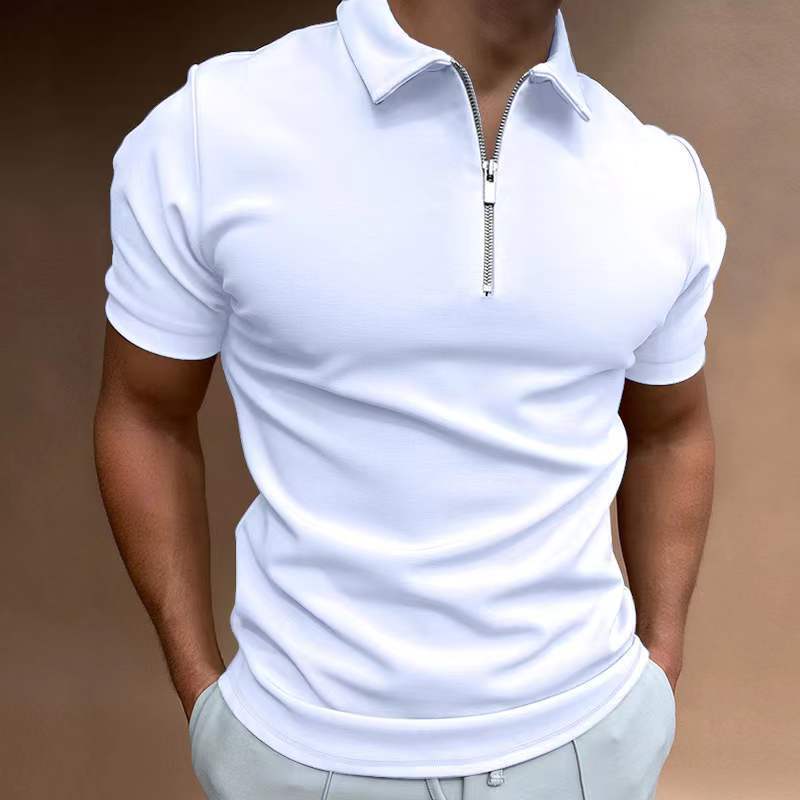 WW | Herren Kurzarm Digital Print Polo Shirt