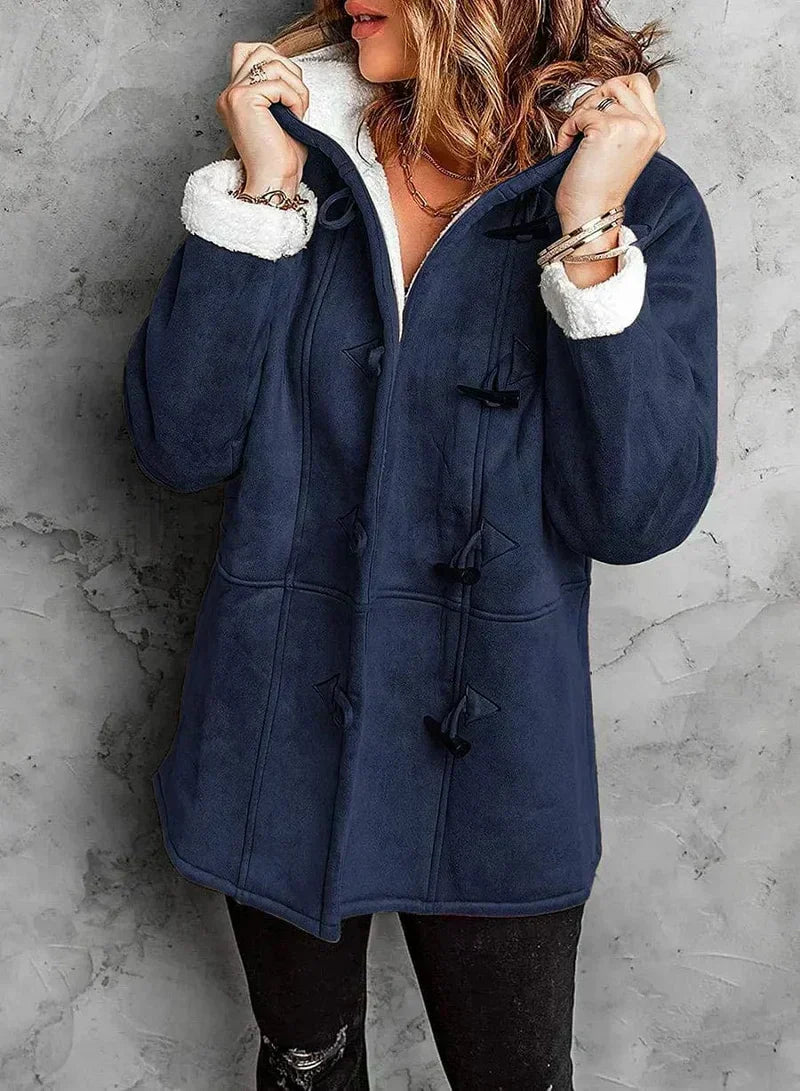 W&W Mode | stilvolle Fleece Winterjacke für Damen von Essential