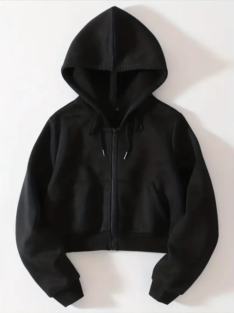 Wolff | Cropped Hoodie Jacke für Frauen