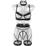 WW Unterwäsche mit großem Mesh-Einsatz und Stahlring-Halterung