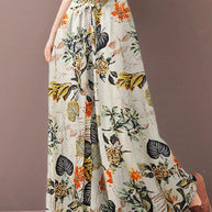 WW | Schicke Lockere Hosen mit Blumenmuster
