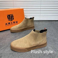 WW | Chelsea Boots Herren aus Samt – Eleganter und lässiger Stil