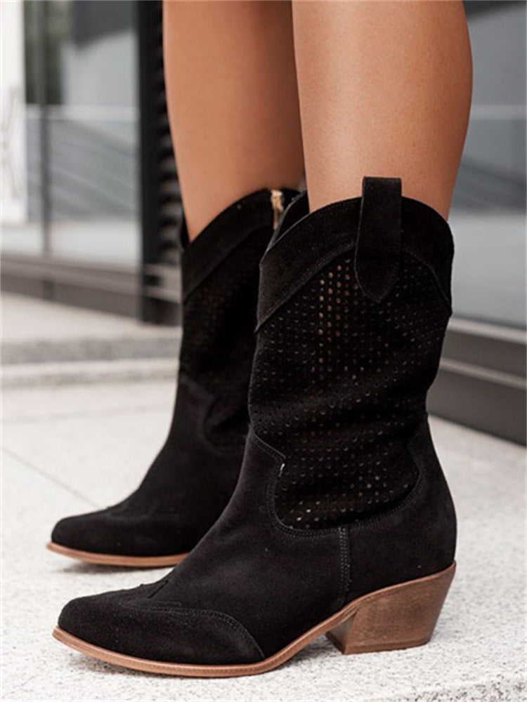 W&W Mode | Stilvolle Niedrig Geschnittene Stiefel Bequeme & Schicke Schuhe