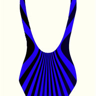 WW | Optische-Illusion-Einteiler mit Auffälligem Kontrast für Damen