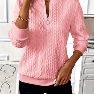 WW | Eleganter Stilvoller Strickpullover