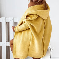 WW | Gestrickte Strickjacke Weste