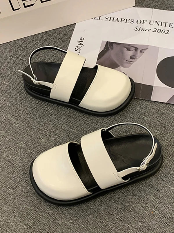 Sandalen mit geteilter Spitze