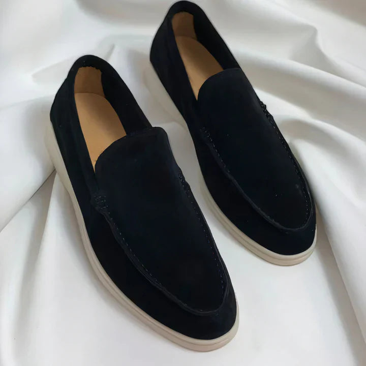 WW | Weinlese Leder Herren Slipper