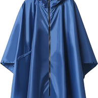 WW | Wasserdichter Regenponcho Mit Kapuze