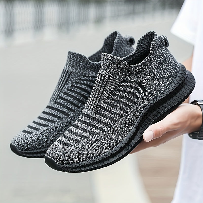 WW | Atmungsaktive Slip-On-Sneaker mit Strick-Obermaterial
