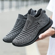 WW | Atmungsaktive Slip-On-Sneaker mit Strick-Obermaterial