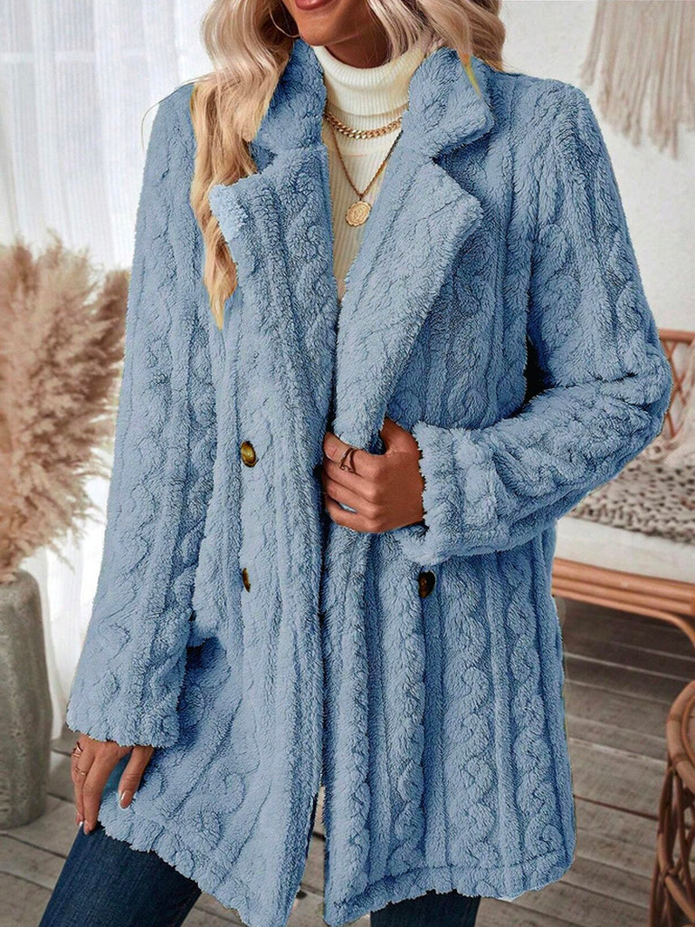 Schick und entspannt Winter Strickjacke