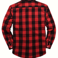 WW | Lässig Herren Bluse Hemd Lumberjack Print Shirt