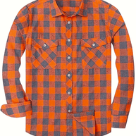 WW | Lässig Herren Bluse Hemd Lumberjack Print Shirt