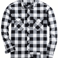 WW | Lässig Herren Bluse Hemd Lumberjack Print Shirt