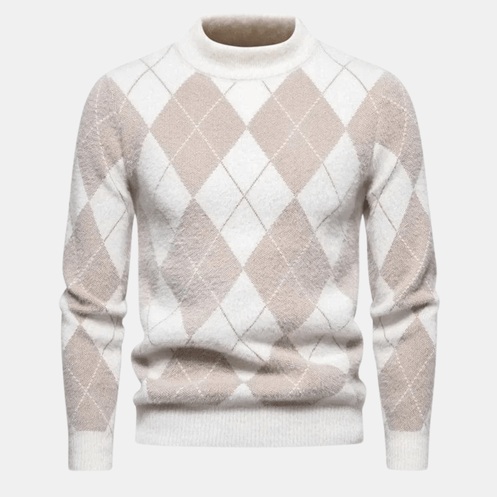 WW | Herren Jumper Pullover Bequemer Gestrickter Herrenpullover