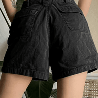 WW | Denim Gerade Bein Cargo Shorts