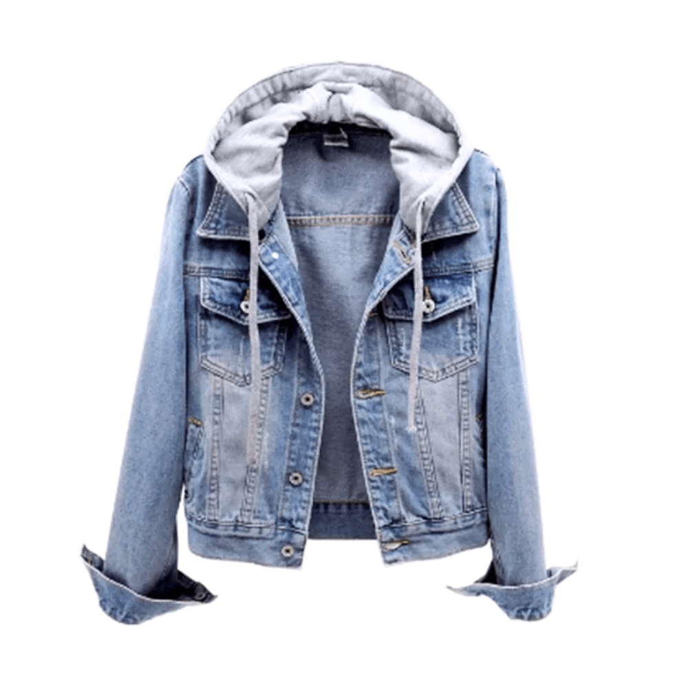 W&W Mode | Jack Damen Jeansjacke Klassisches Design & Vielseitiges Design
