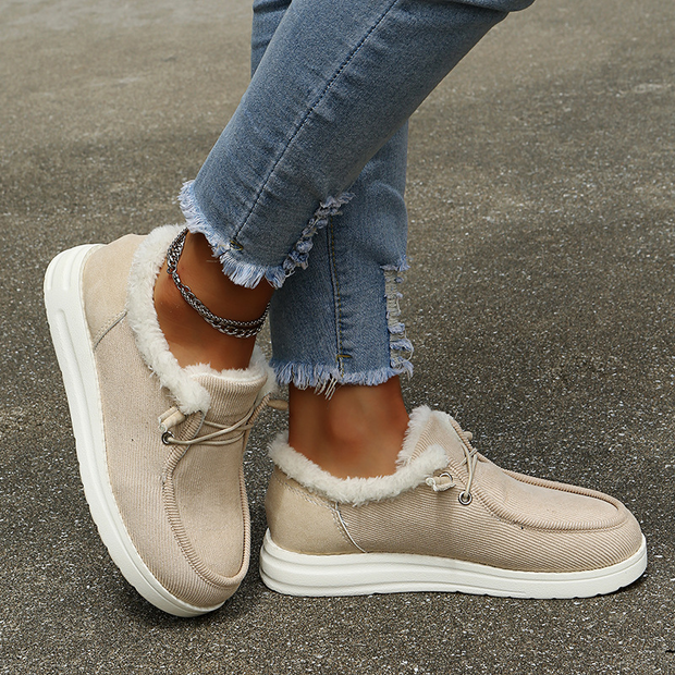 W&W - Elegante Winter-Sneakers mit Fellfutter