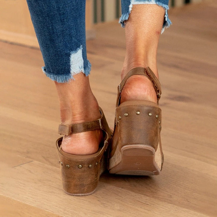 W&W Mode – Sommersandalen aus Leder