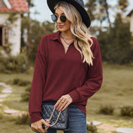 WW - Damen Freizeitpullover mit Kragen