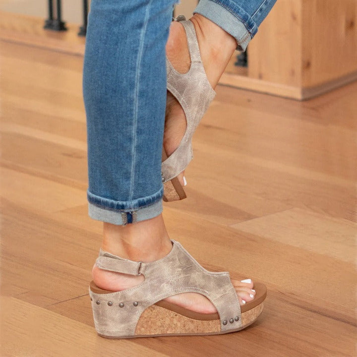 W&W Mode – Sommersandalen aus Leder