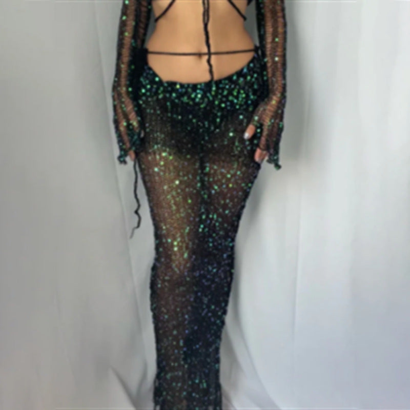 Damen Kleid aus Polyester für Frühling und Sommer