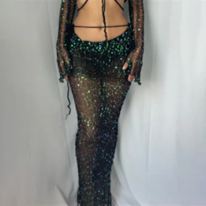 Damen Kleid aus Polyester für Frühling und Sommer