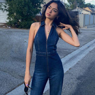 WW | Denim Overall mit Neckholder