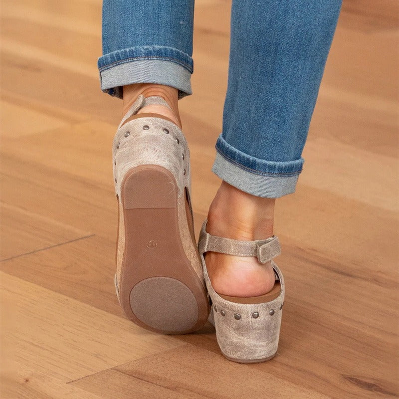 WW | Bequeme Leder-Sandalen für den Sommer