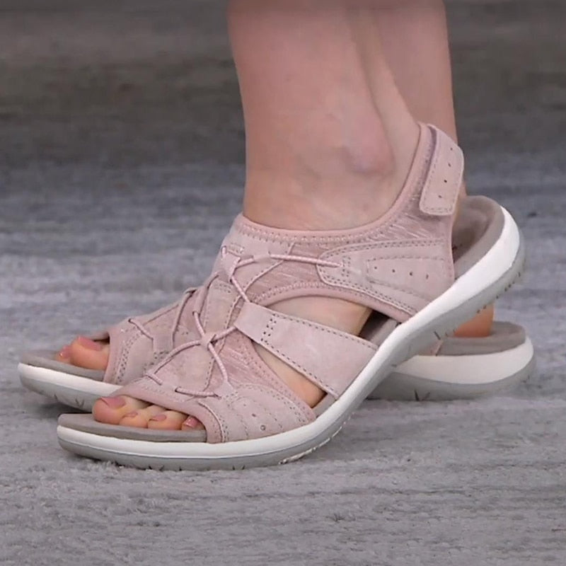 Zenobia - Stilvolle, verstellbare Sommersandalen mit Fußgewölbeunterstützung