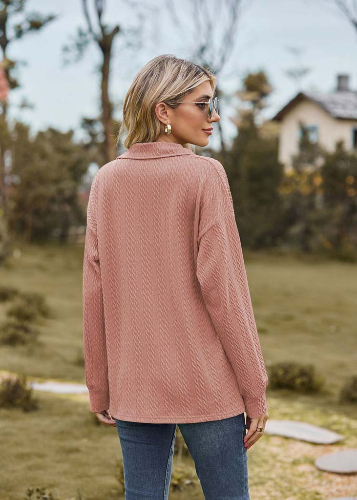 Wolff - Langärmliger Pullover mit Kragen