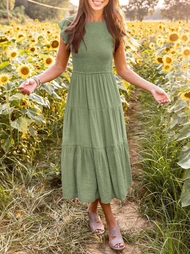 Amy | Bequemes Maxikleid für den Sommer