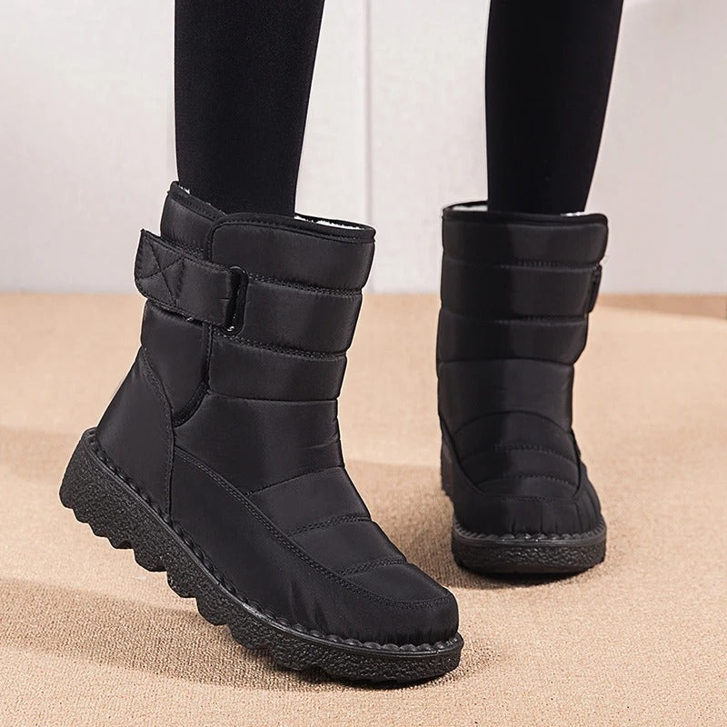 WOLFF Dicker Plüsch Winter Stiefel