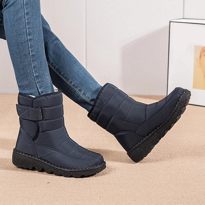 W&W Mode Dicker Plüsch Winter Stiefel