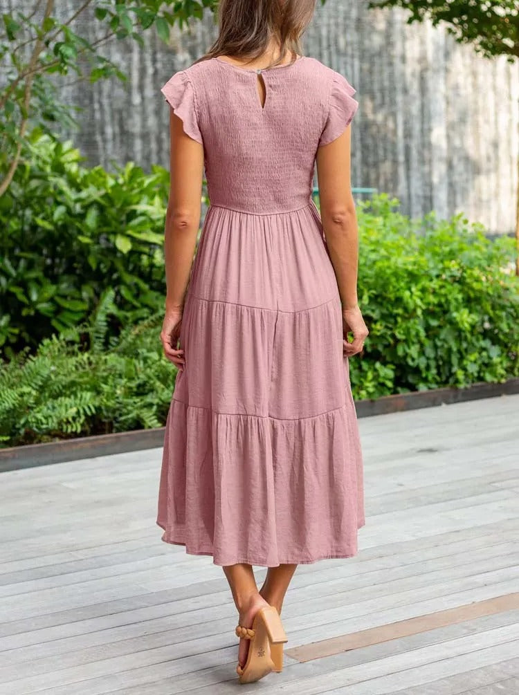 Amy | Bequemes Maxikleid für den Sommer