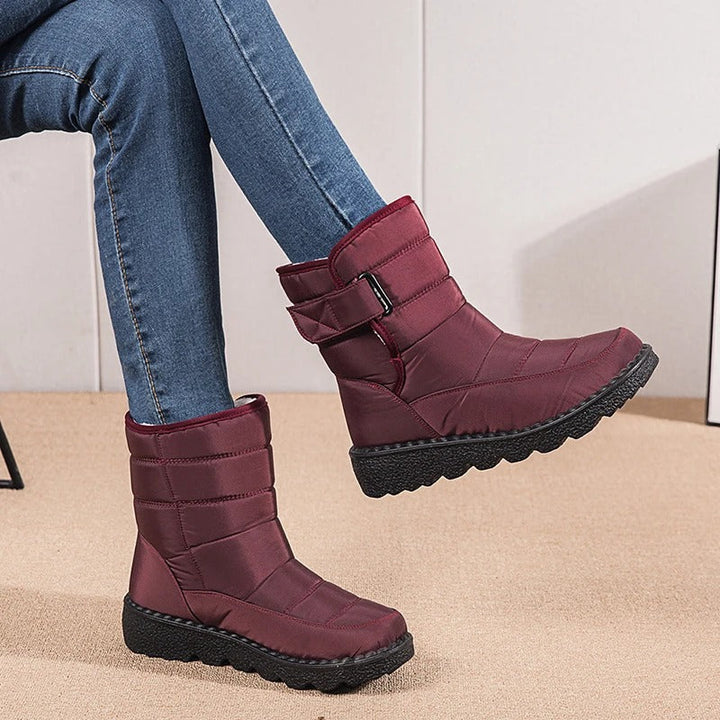 W&W Mode Dicker Plüsch Winter Stiefel