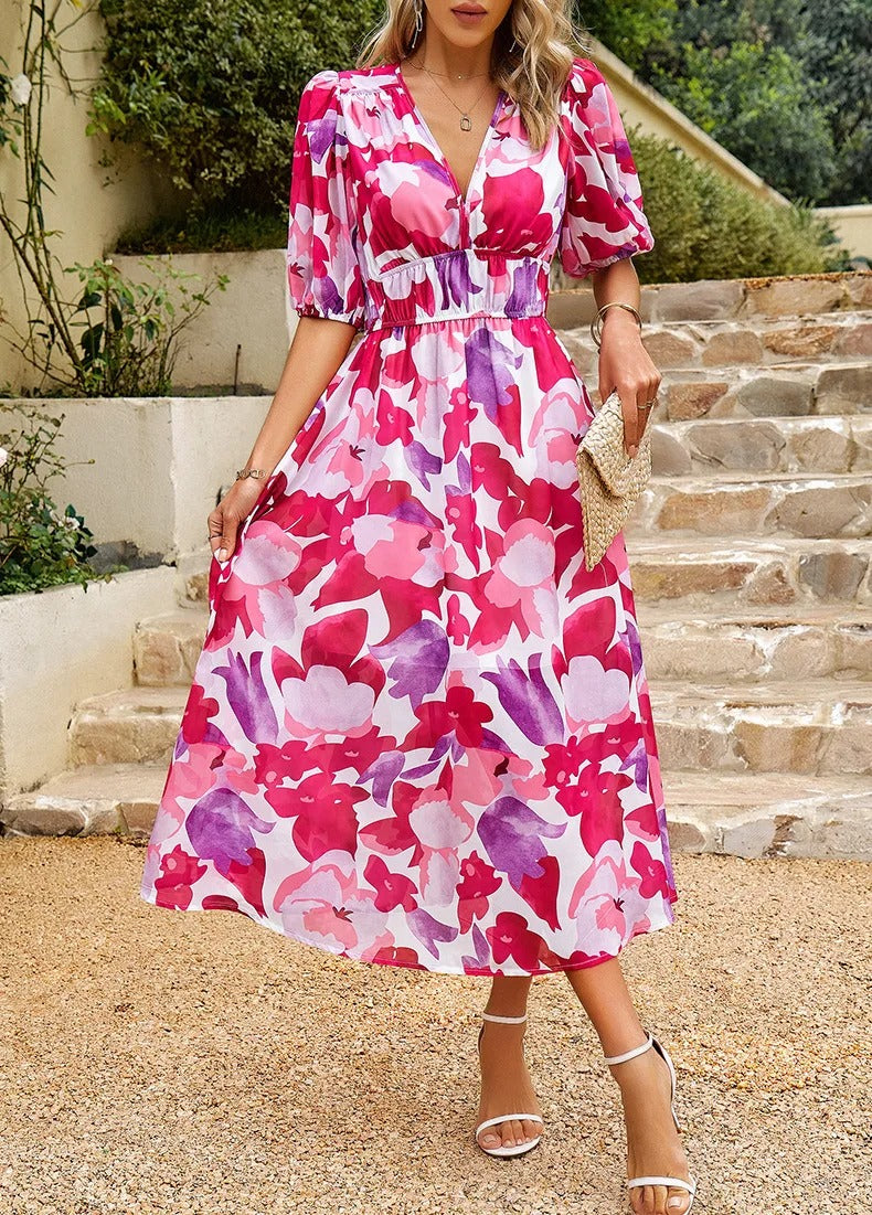 W&W Mode | Elegantes Midikleid Für Damen Mit Stil