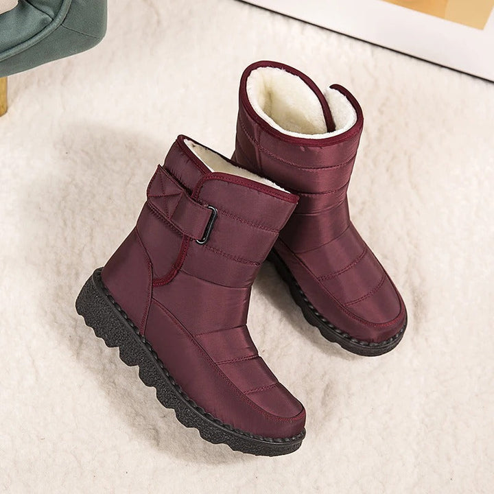 W&W Mode Dicker Plüsch Winter Stiefel