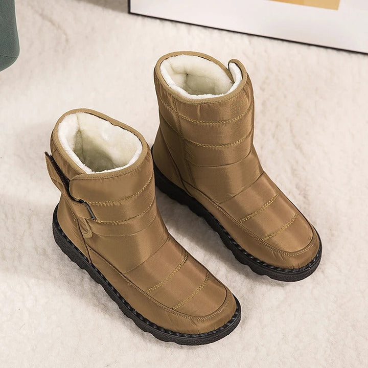 W&W Mode Dicker Plüsch Winter Stiefel