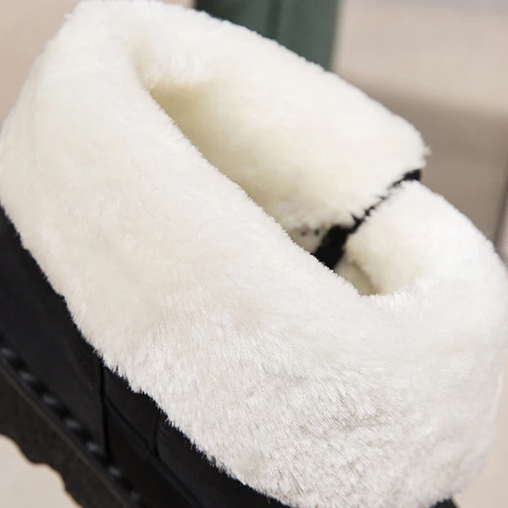 W&W Mode Dicker Plüsch Winter Stiefel