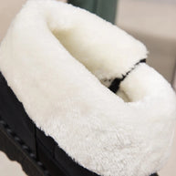 W&W Dicker Plüsch Winter Stiefel
