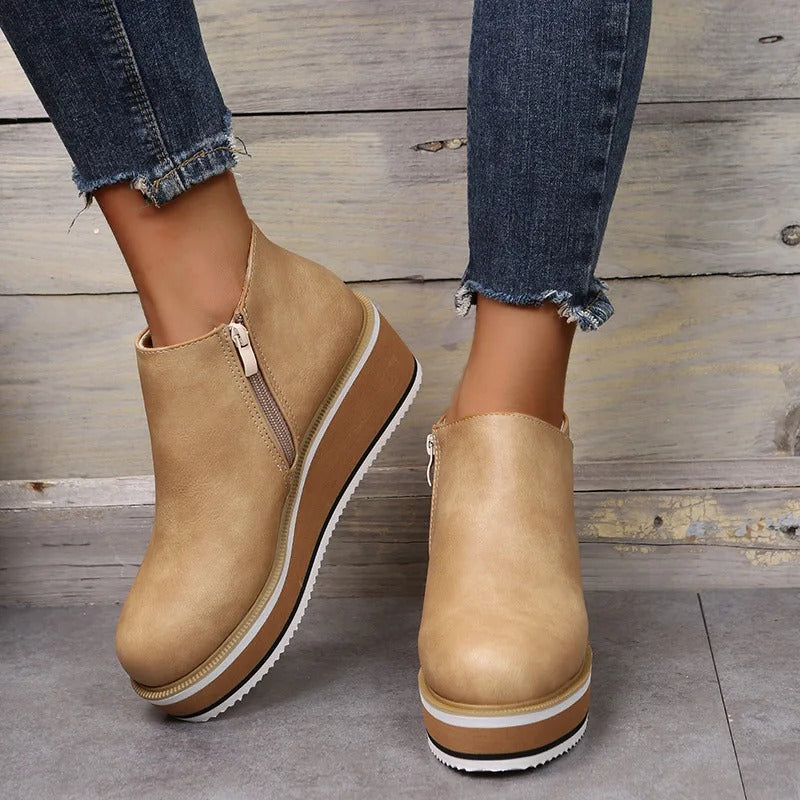 WW | Plateau-Stiefeletten für Frauen
