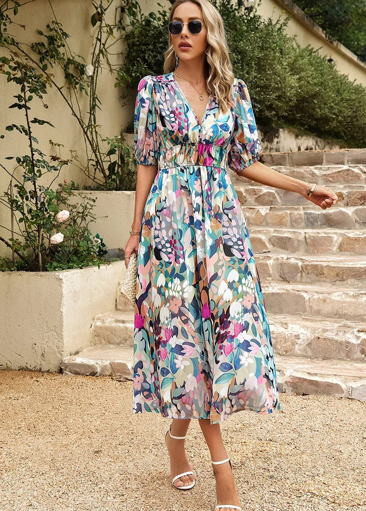 W&W Mode | Elegantes Midikleid Für Damen Mit Stil