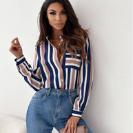 WW Bluse | Aufgeräumte Damenbluse mit Satindruck