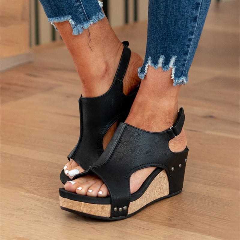 W&W Mode – Sommersandalen aus Leder