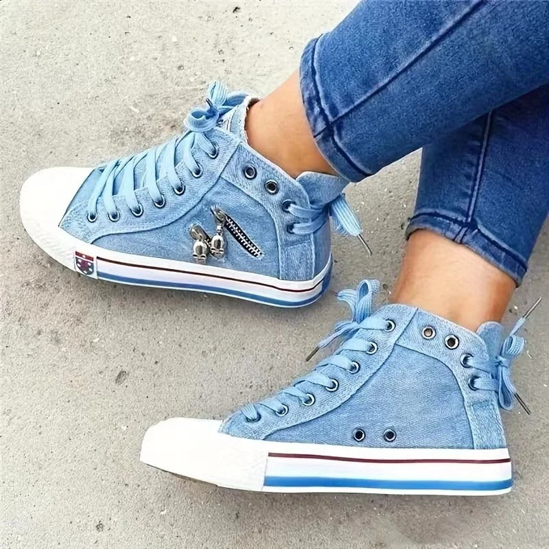 WW | Urban Sneaker Look mit Jeans und Reißverschluss