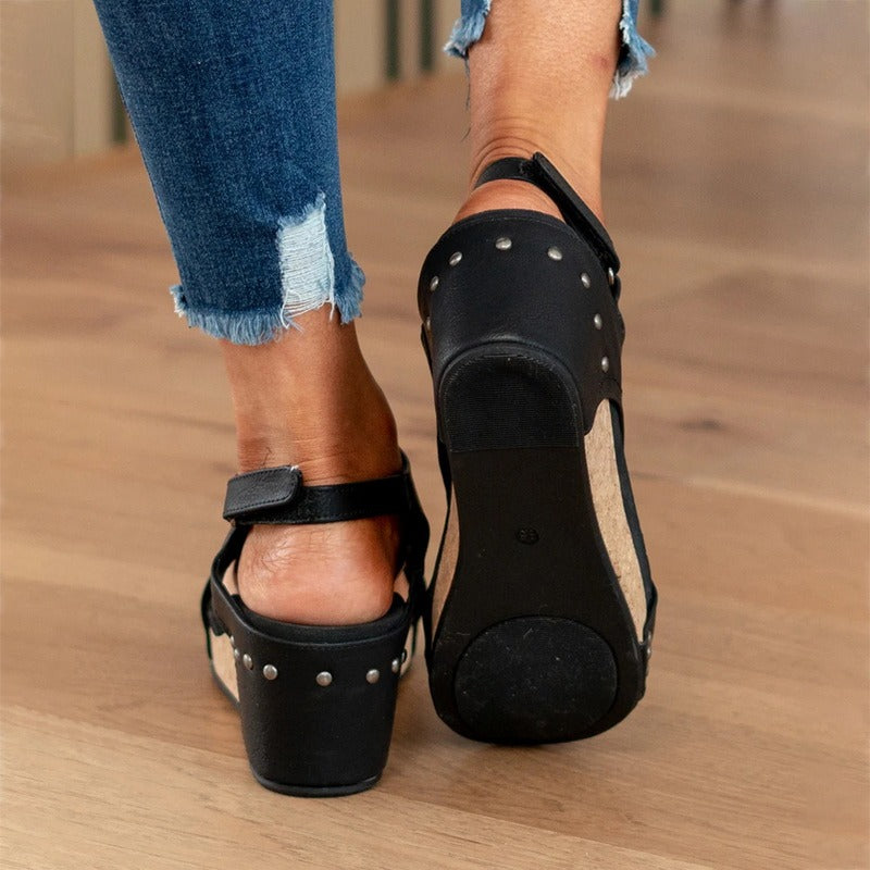 WW | Bequeme Leder-Sandalen für den Sommer